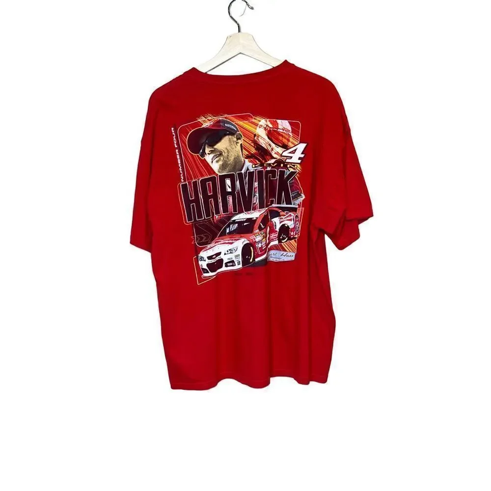 NASCAR 2015 Chase Authentics #4 Budweiser red Kevin Harvick T-shirt size XL